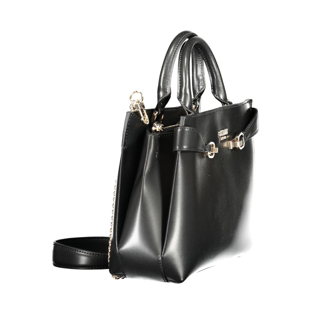 Black Guess Jeans polyurethane handbag