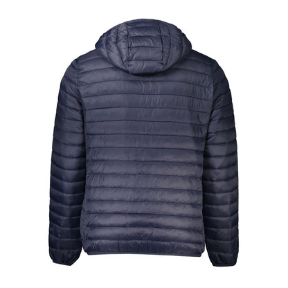 Cavalli Class Blue Polyamide Jacket