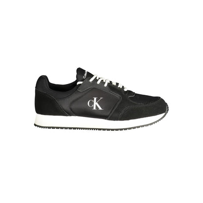 Calvin Klein Black Polyethylene Men Sneakers