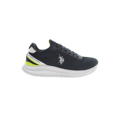 U.S. POLO ASSN. Blue Polyester Men Sneakers