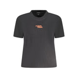 Calvin Klein Black Cotton Women T-Shirt