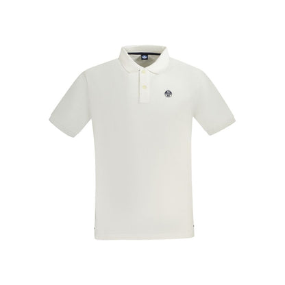North Sails White Cotton Men's Polo Shirt