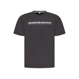 North Sails Black Cotton Men TShirt-Modeoutlet