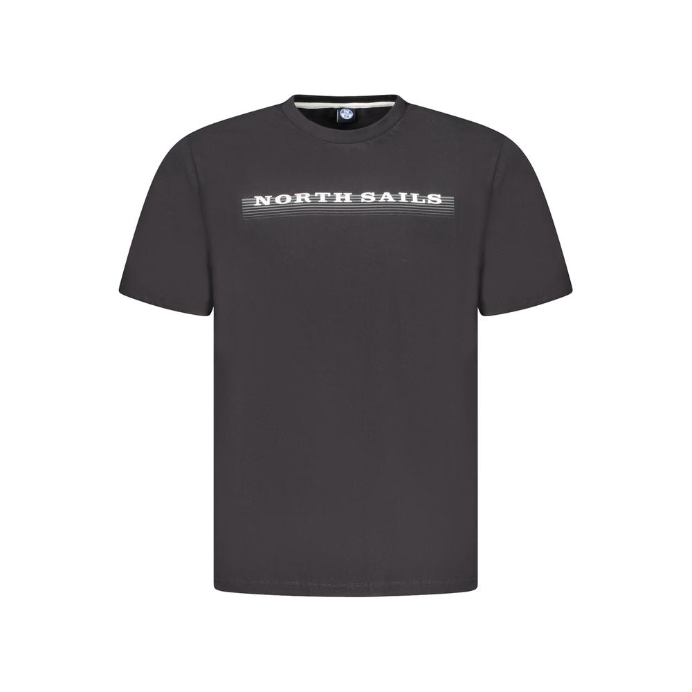 North Sails Men's Cotton T-Shirt – Black