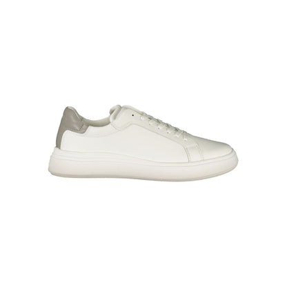 Calvin Klein White Polyester Sneakers