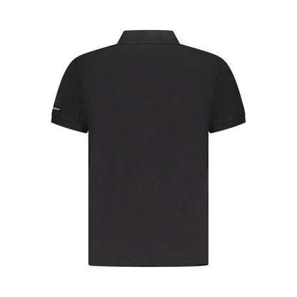 Trussardi Black Cotton Polo Shirt