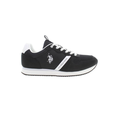 U.S. POLO ASSN. Black Polyester Men Sneakers