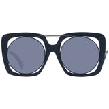 Yohji Yamamoto Black Unisex Sunglasses