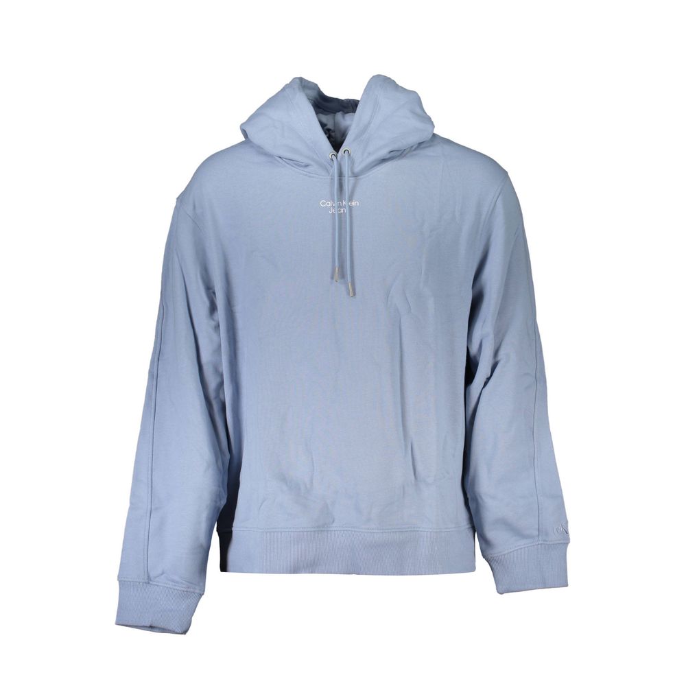 Calvin Klein Azzurro Cotton Men Sweatshirt