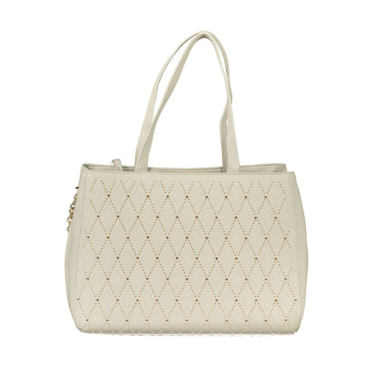 Mario Valentino White Polyethylene Handbag - Håndtasker