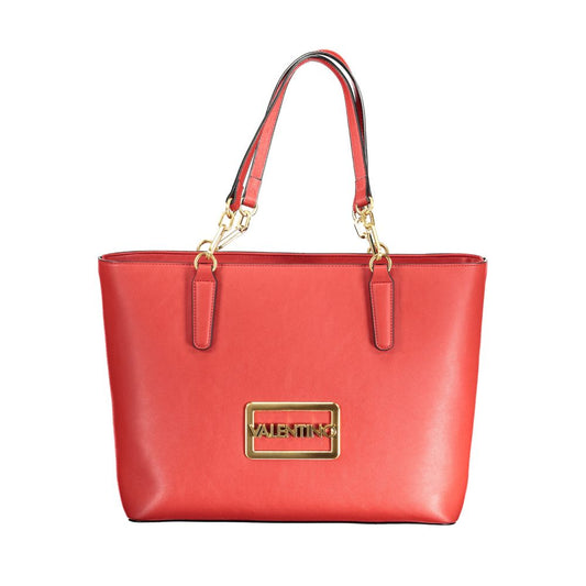 Valentino Bags Red Polyethylene Handbag - Håndtasker