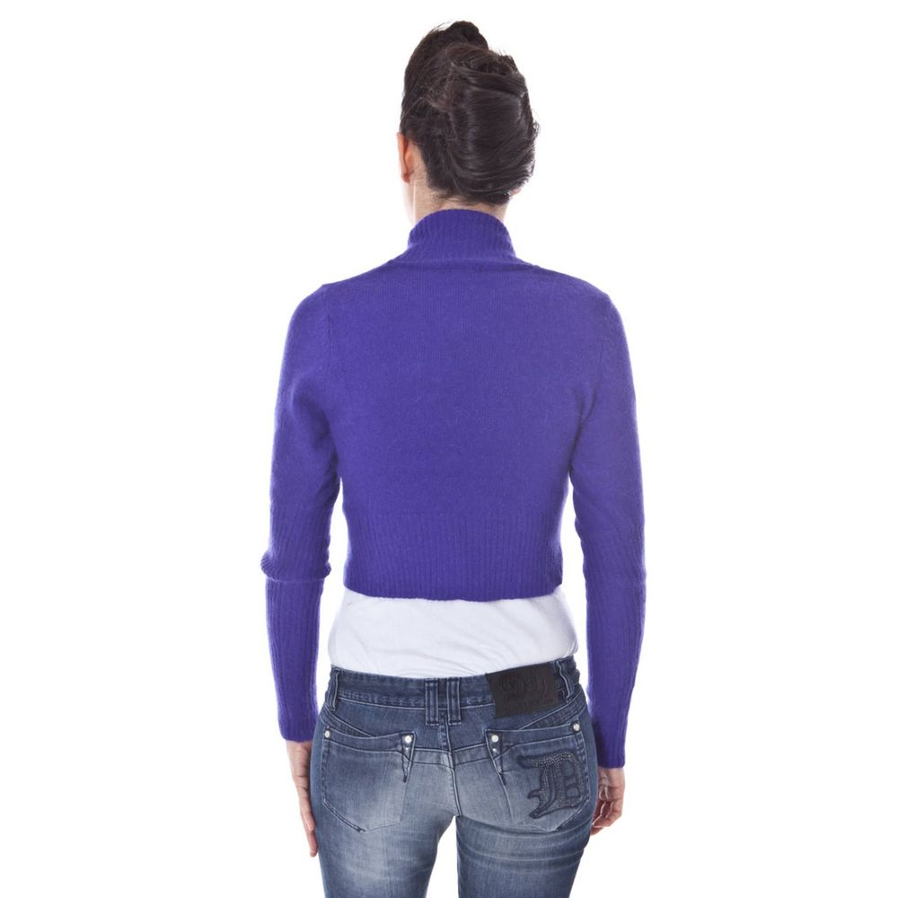 Dutch Purple Wool Sweater