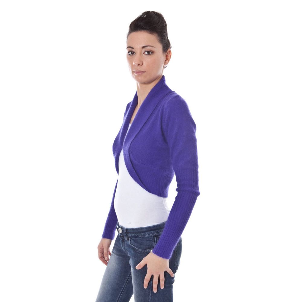 Dutch Purple Wool Sweater