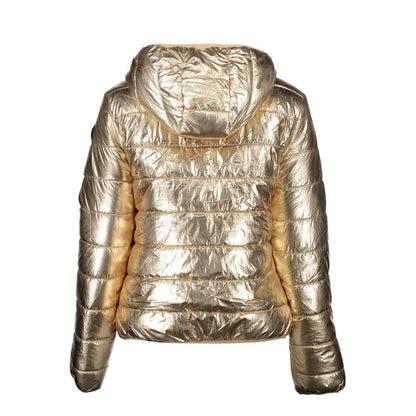 U.S. POLO ASSN. Women's Reversible Hooded Jacket – Gold