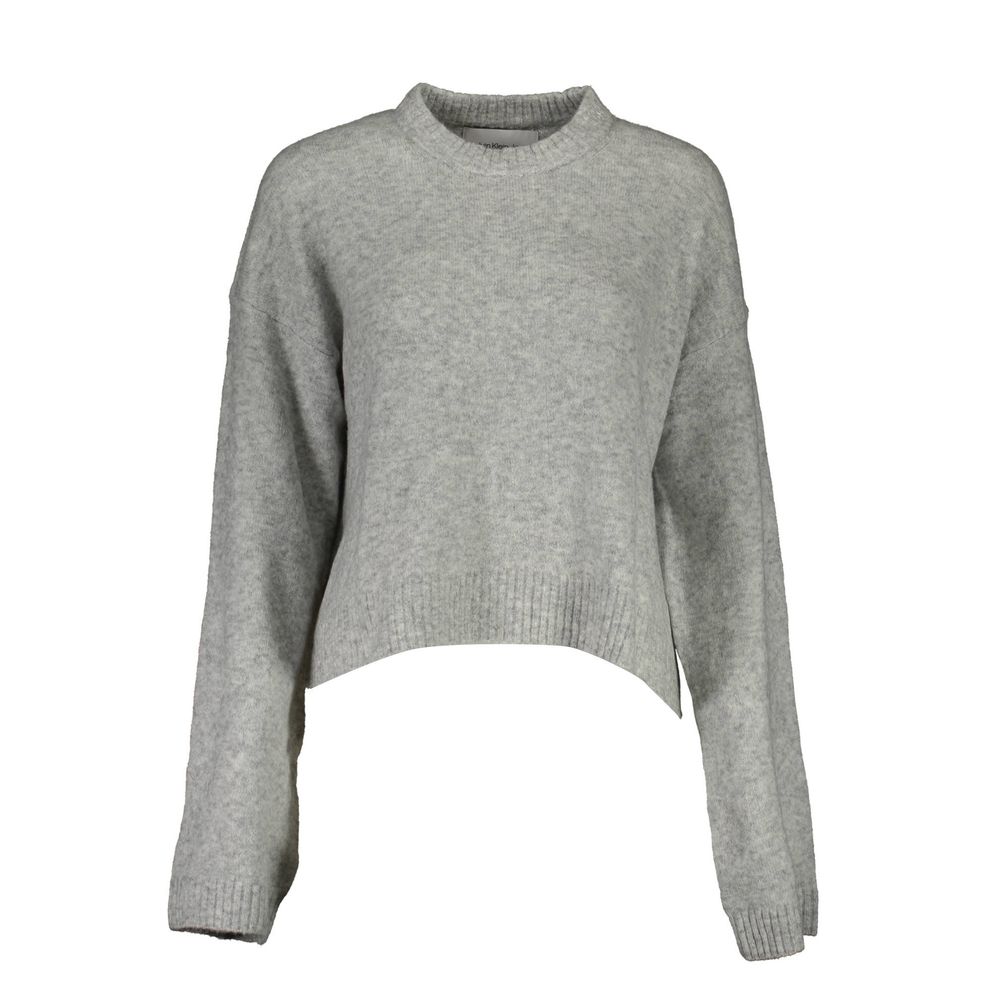 Calvin Klein Grigio Acrylic Women Sweater