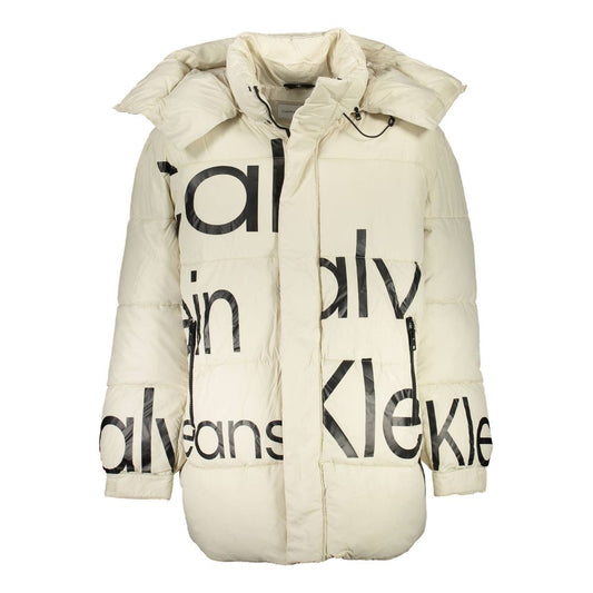 Calvin Klein Beige Polyester Jacket