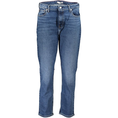 Tommy Hilfiger Blue Cotton Women Jeans