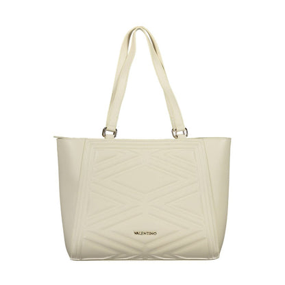 Mario Valentino Beige Polyurethane Women Bag