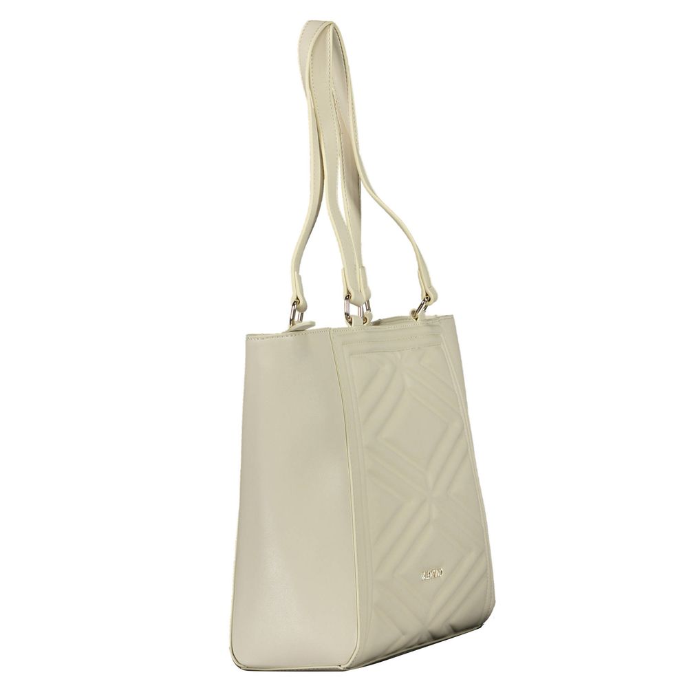 Mario Valentino Beige Polyurethane Women Bag