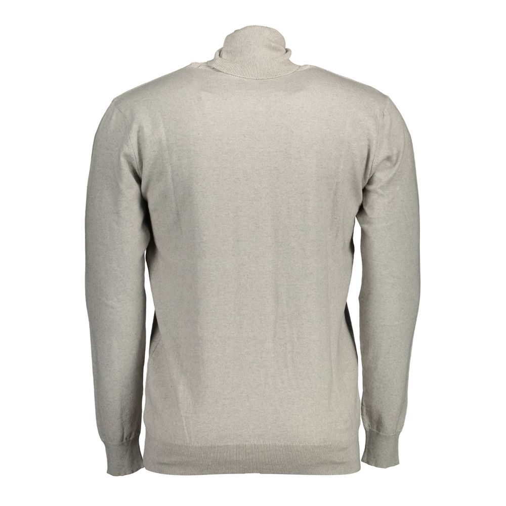 U.S. POLO ASSN. Gray Cotton Men's Sweater