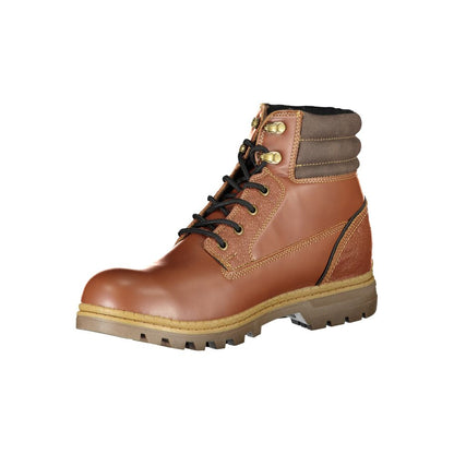 Carrera Marrone Poliuretano Men Stivaletto