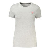 Guess Jeans Gray Cotton Tops & T-Shirt