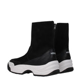 Kenzo Black Leather Ankle Boots