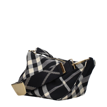 Burberry Black Fabric Crossbody Bags