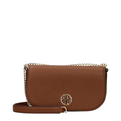 Tory Burch Brown Leather Crossbody Bags