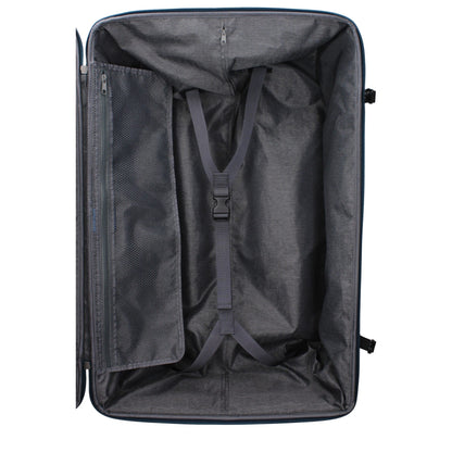 Piquadro Blue Fabric Luggage And Travel