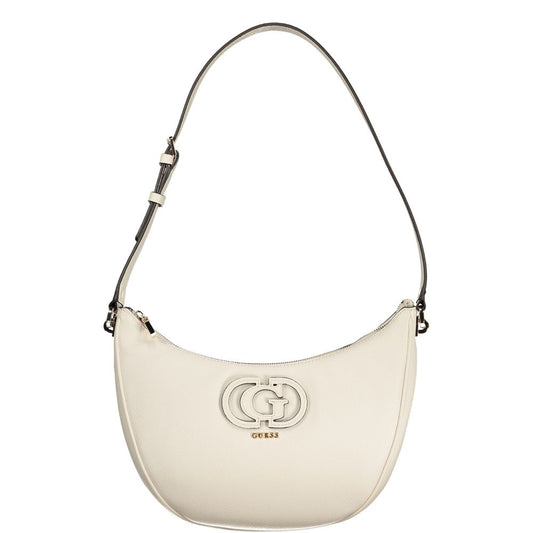 Guess Jeans Bianco Polyurethane Women Handbag