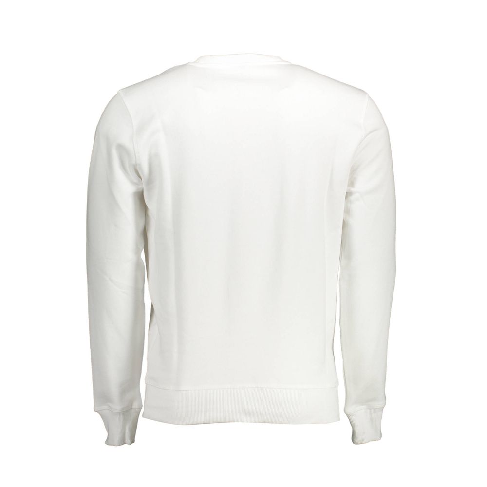 North Sails white cotton sweatshirt for men