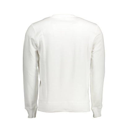 North Sails white cotton sweatshirt for men