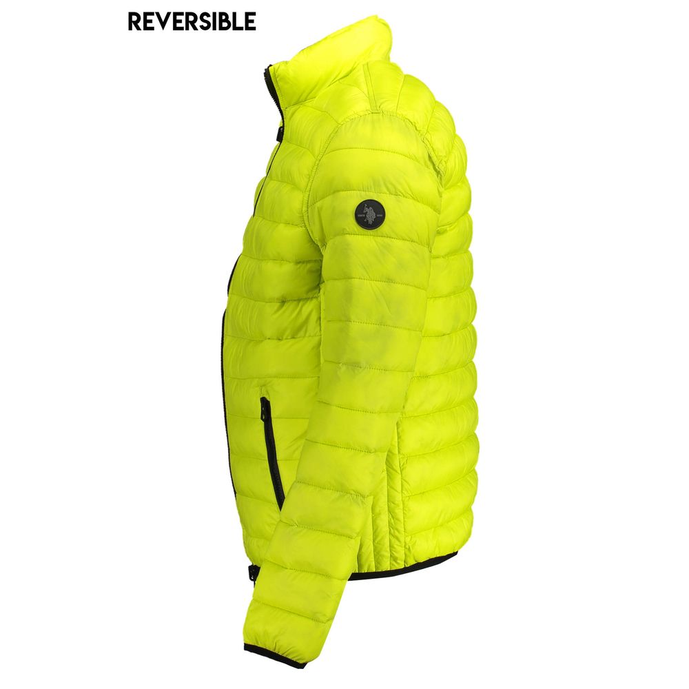 US POLO ASSN. Yellow Nylon Jackets &amp; Coats