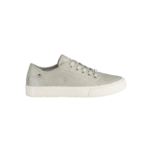 U.S. POLO ASSN. Argento women’s polyester sneakers