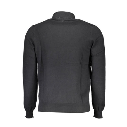North Sails Black Cotton Men's Sweater