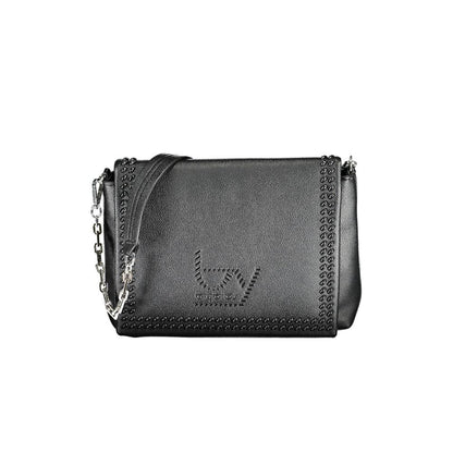BYBLOS Black Polyurethane Women's Shoulder Bag