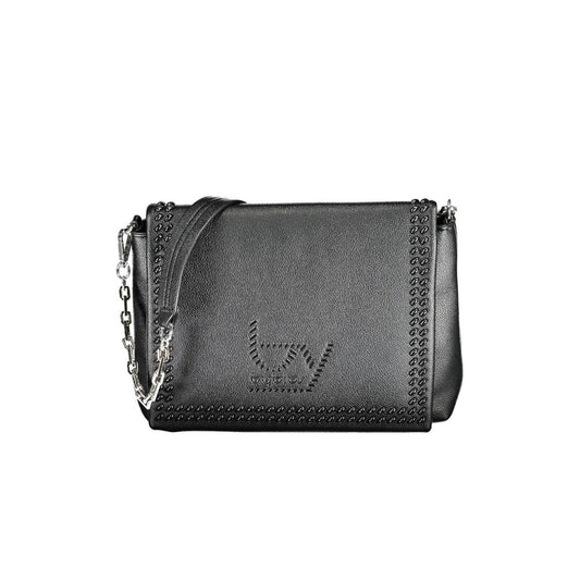 BYBLOS black polyurethane shoulder bag