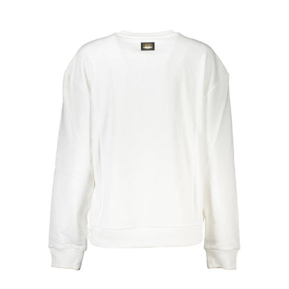 Cavalli Class Cotton-Blend Sweatshirt – White