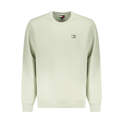 Tommy Hilfiger Green Cotton Men Sweater