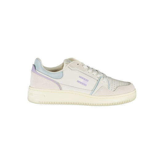 Tommy Hilfiger White Women's Polyurethane Sneakers