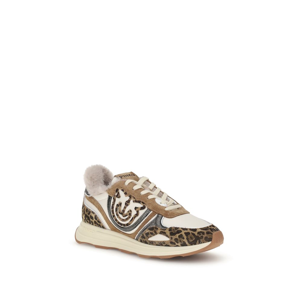 PINKO Zoe 01 Leopard Sneakers