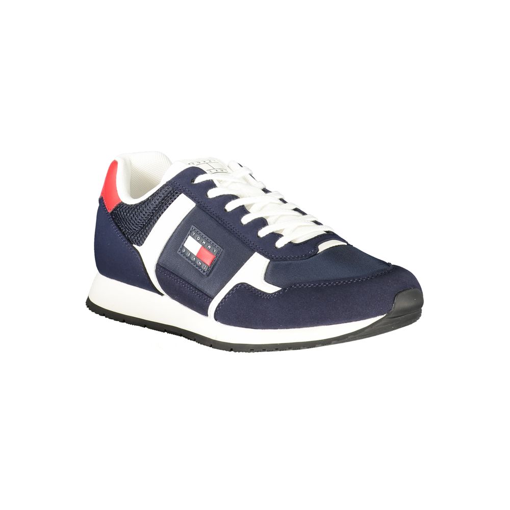 Tommy Hilfiger Blue Polyester Sneakers