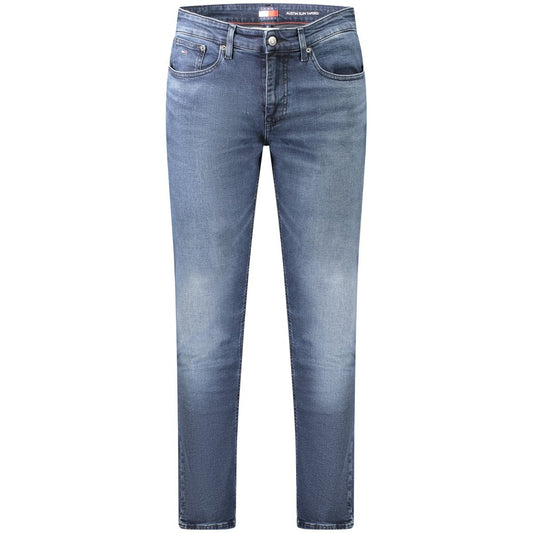 Tommy Hilfiger Blu Cotton Men Jeans