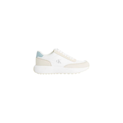Calvin Klein Jeans ATHLEISURE RUNNER Leather Sneakers – Beige