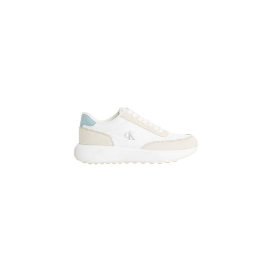 Calvin Klein Jeans ATHLEISURE RUNNER Leather Sneakers – Beige