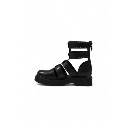 Cult Black Leather Sandal