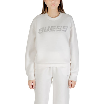 Guess Active Cream Viscose Sweatshirt