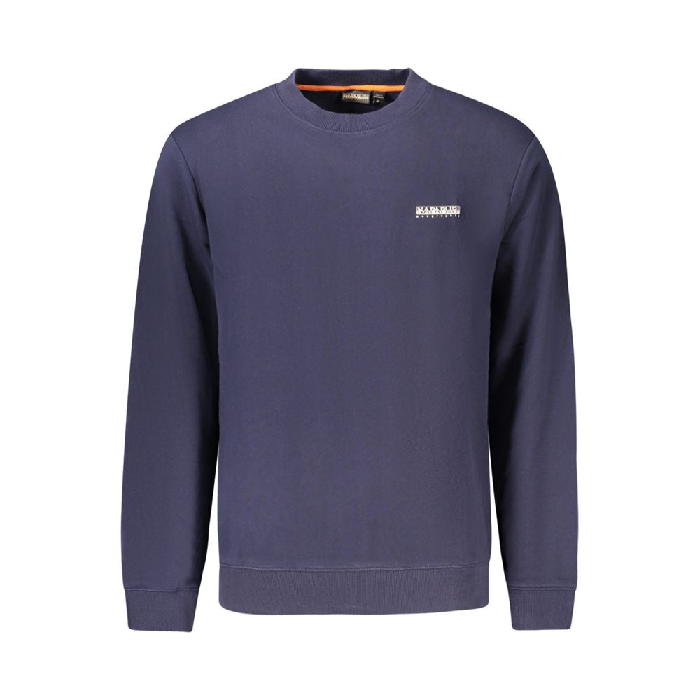 Napapijri Blue Cotton Sweater