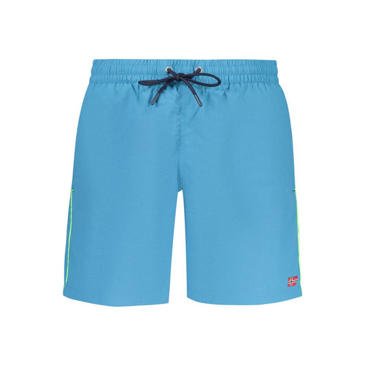 Norway 1963 Azzurro Poliammide Men's Swim Trunk